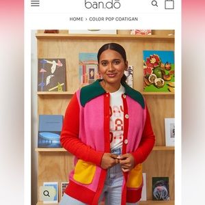 ban.do color pop coatigan